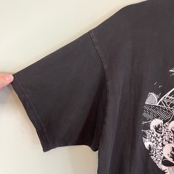 Adidas X Captain Tsubasa Men's Black Limited Edition Football Jersey Tee Medium - Picture 7 of 10